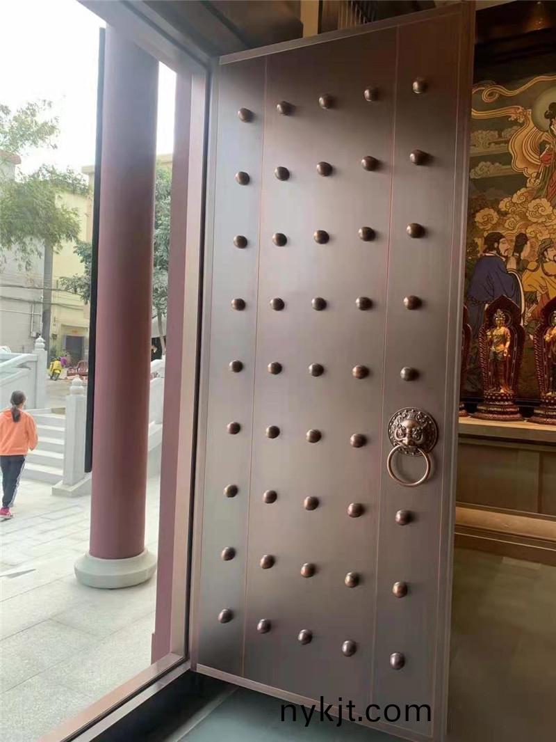 土地殿铜门,铜牌扁  土地殿铜门,铜牌扁