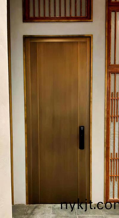 大秦博展办公室铜门实拍  大秦博展办公室铜门实拍