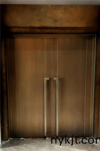 大秦博展办公室铜门实拍  大秦博展办公室铜门实拍