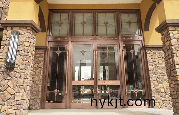 运城西建·天茂和郡小区单元铜门