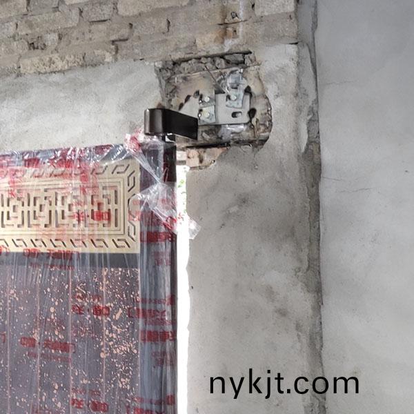 拜先生咸阳农村自建房庭院铜门施工现场实拍  拜先生咸阳农村自建房庭院铜门施工现场实拍