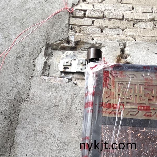 拜先生咸阳农村自建房庭院铜门施工现场实拍  拜先生咸阳农村自建房庭院铜门施工现场实拍