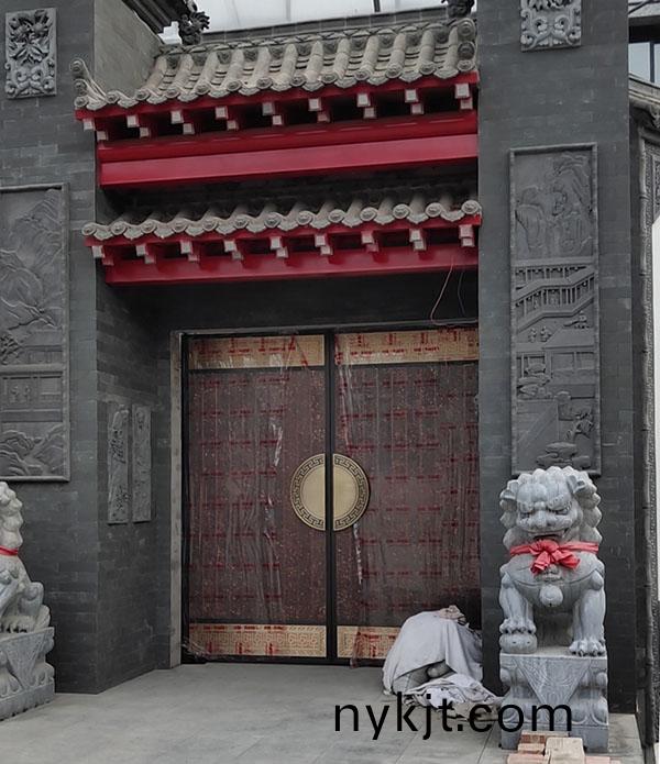 咸阳农村自建房庭院铜门 咸阳农村自建房庭院铜门