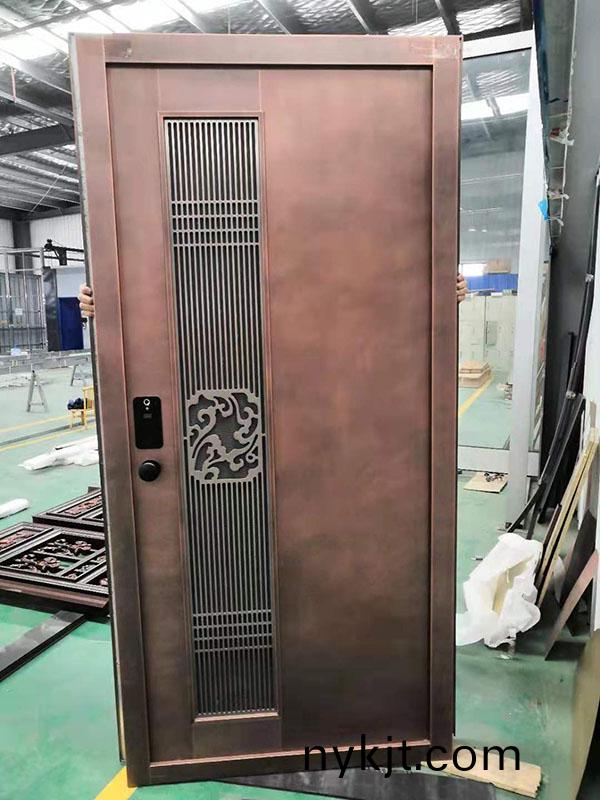 西安中海铂宫别墅入户铜门 西安中海铂宫别墅入户铜门