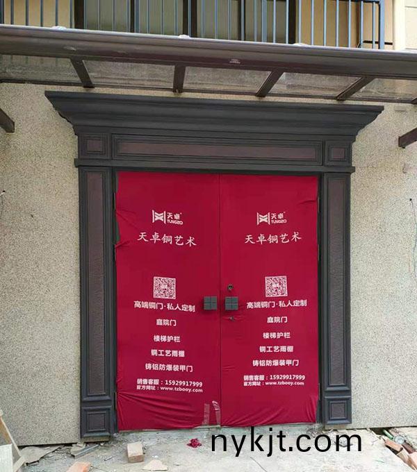 西安碧桂园凤凰城别墅门,铸铝门 西安碧桂园凤凰城别墅门,铸铝门