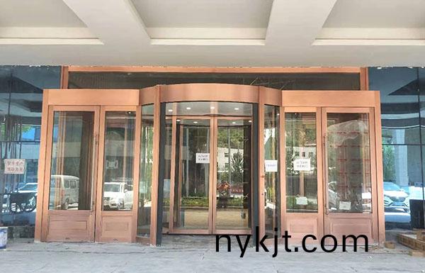 延安金顺酒店豪华两翼旋转门 延安金顺酒店豪华两翼旋转门