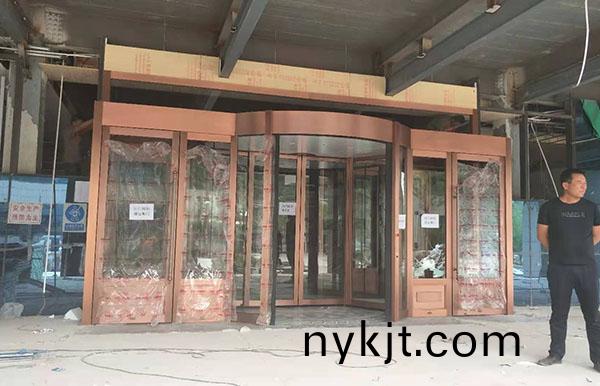 延安金顺酒店豪华两翼旋转门 延安金顺酒店豪华两翼旋转门