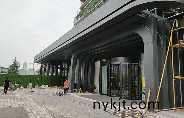 西安天佑东长安国际售楼部旋转门 西安天佑东长安国际售楼部旋转门