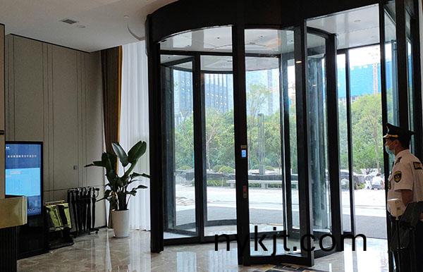 西安天佑东长安国际售楼部旋转门 西安天佑东长安国际售楼部旋转门