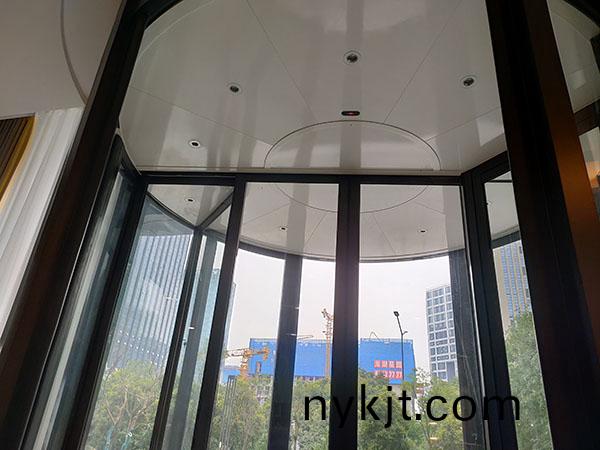 西安天佑东长安国际售楼部旋转门 西安天佑东长安国际售楼部旋转门