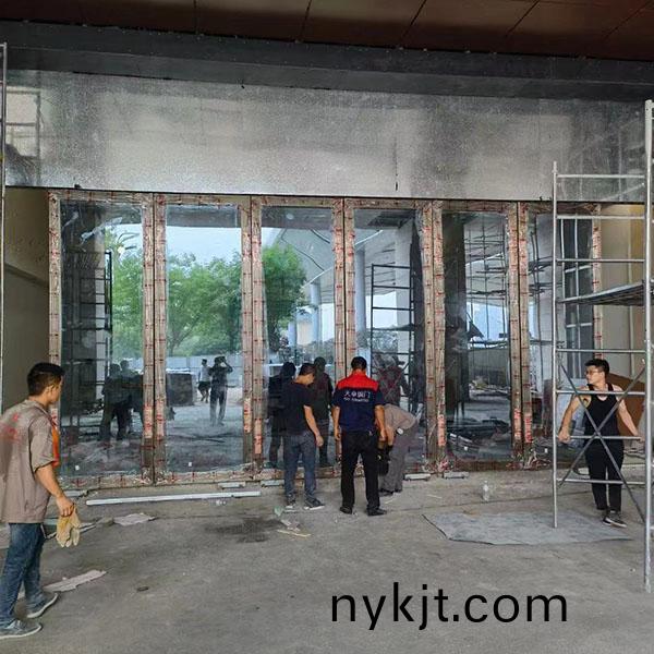 西安北客站贵宾通道铜门 西安北客站贵宾通道铜门