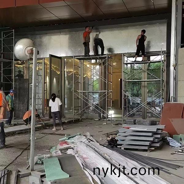 西安北客站贵宾通道铜门 西安北客站贵宾通道铜门