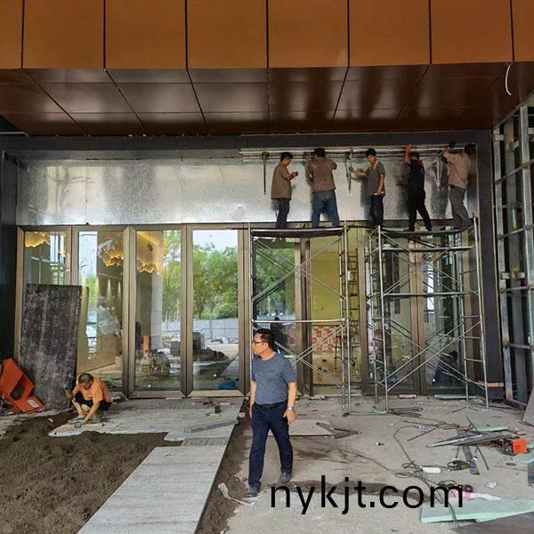 西安北客站贵宾通道铜门 西安北客站贵宾通道铜门