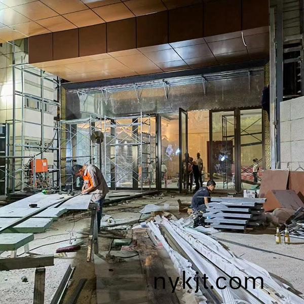 西安北客站贵宾通道铜门 西安北客站贵宾通道铜门