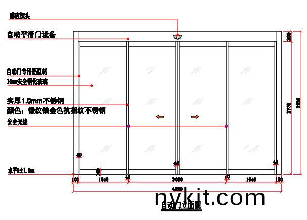 轻居酒店自动门设计概要  轻居酒店自动门设计概要