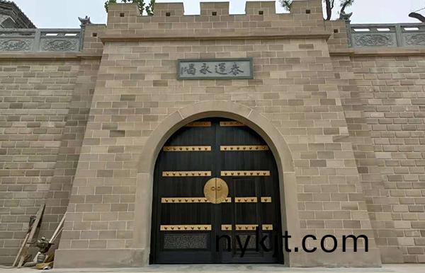 榆林农村庭院铜门,超大围墙院子铜大门 榆林农村庭院铜门,超大围墙院子铜大门