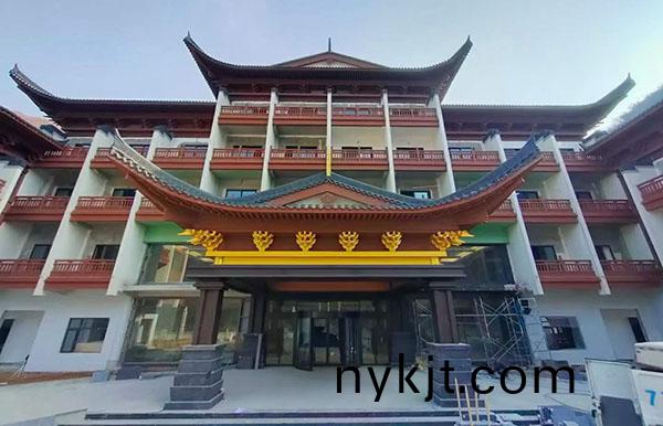 汉中略阳县汉析里温泉酒店两翼旋转门 汉中略阳县汉析里温泉酒店两翼旋转门