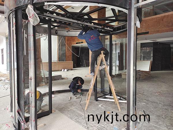 旋转门安装 旋转门安装