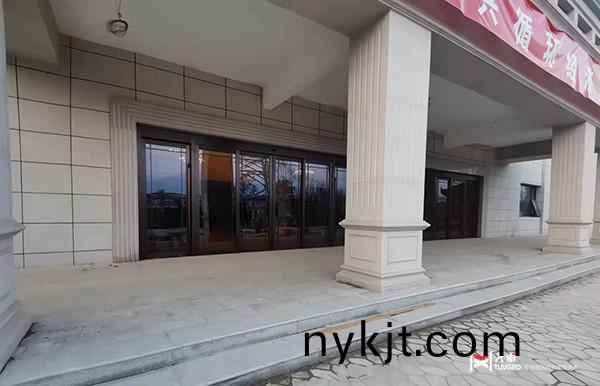 办公楼自动门图片