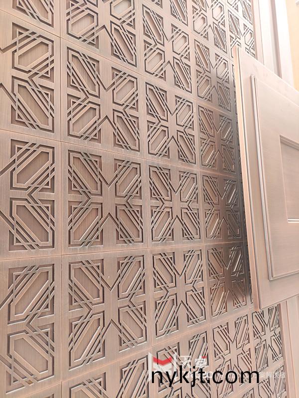 西安万象湾小区铜门实拍 西安万象湾小区铜门实拍