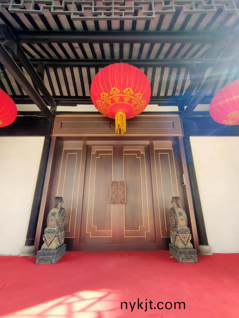 神木中式对开铜门 神木中式对开铜门