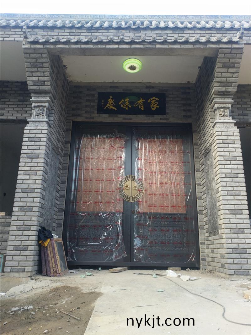 渭南农村自建房庭院大门铜门 渭南农村自建房庭院大门铜门