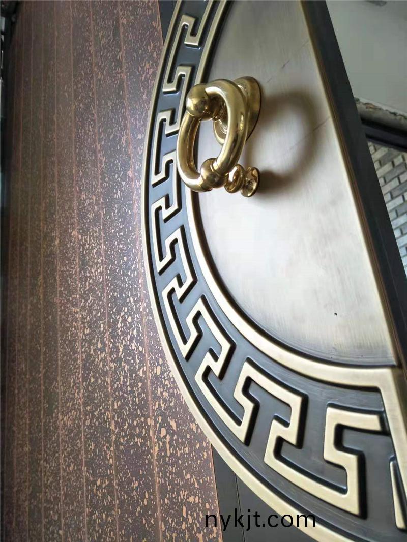 对开庭院铜门7 对开庭院铜门7