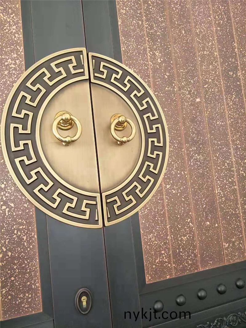 对开庭院铜门8 对开庭院铜门8