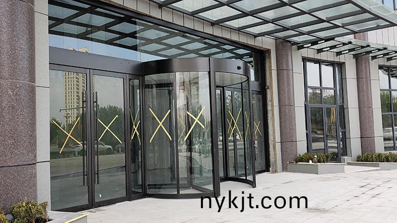 三翼自动旋转门,地弹门 三翼自动旋转门,地弹门