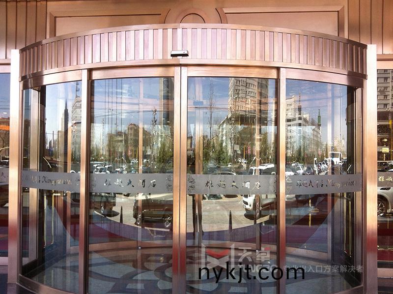 庆阳雄越大酒店自动弧形门 庆阳雄越大酒店自动弧形门