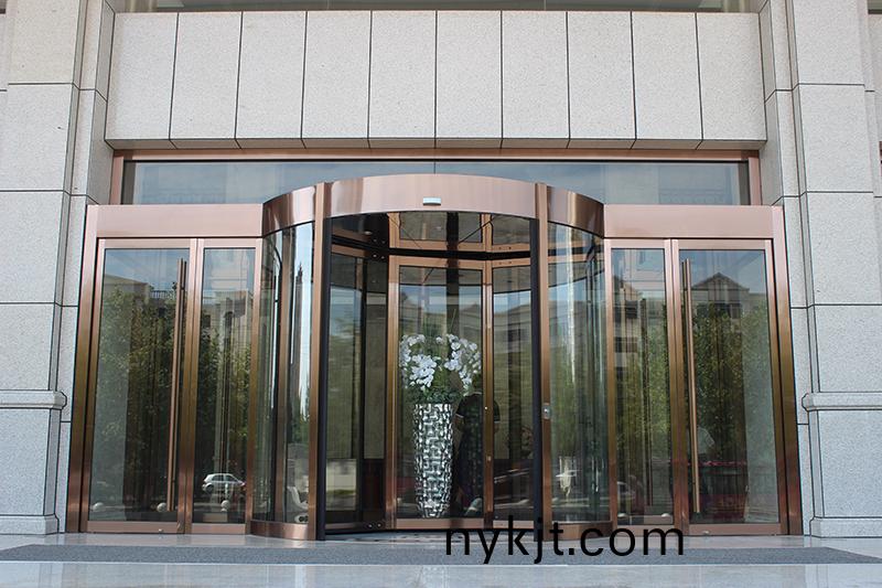 咸阳金芙蓉集团办公楼自动旋转门