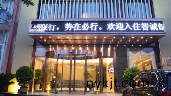 汉中宁强县智诚铂锐酒店自动弧形门 汉中宁强县智诚铂锐酒店自动弧形门